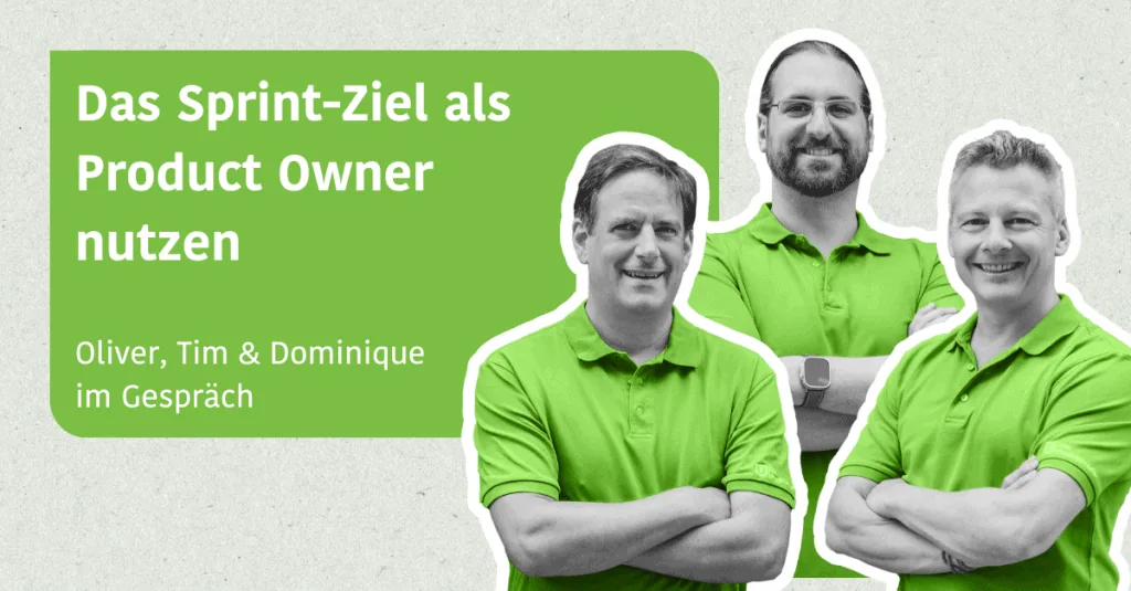 Sprint-Ziel als Product Owner