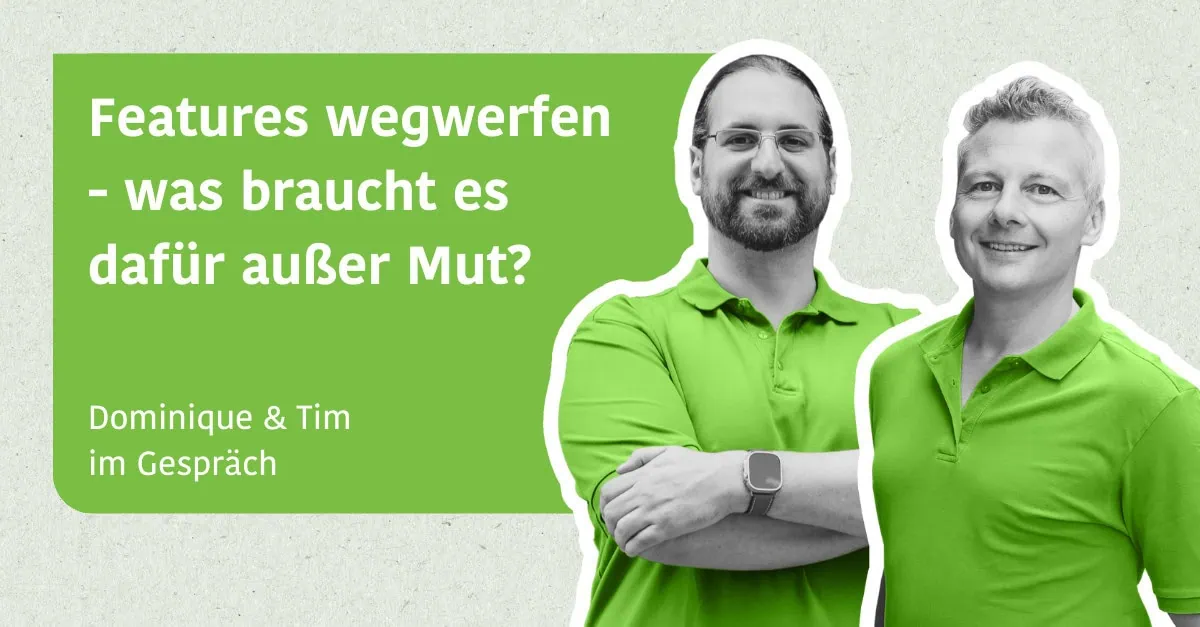 Features wegwerfen