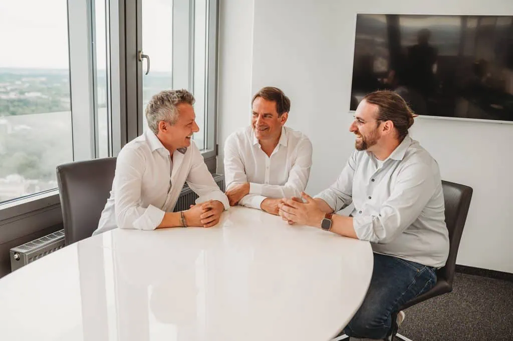 Die Produktwerker: Dominique Winter, Oliver Winter, Tim Klein