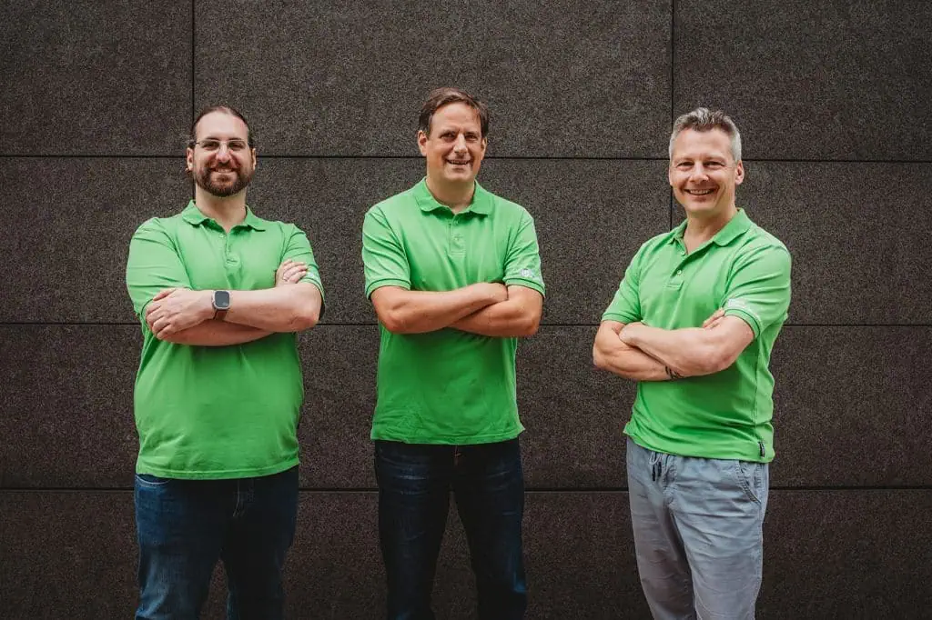 Die Produktwerker: Dominique Winter, Oliver Winter, Tim Klein