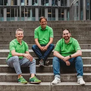 Die Produktwerker: Dominique Winter, Oliver Winter, Tim Klein