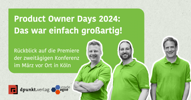 Blogpost Product Owner Days 2024 am 11.-13.März in Köln