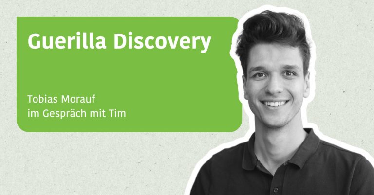 Guerilla Discovery - Tobias Morauf im Gespräch mit Tim